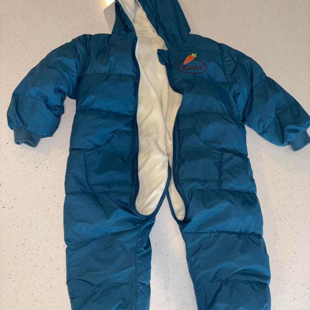 Rabbit Blue Bunny Snowsuit